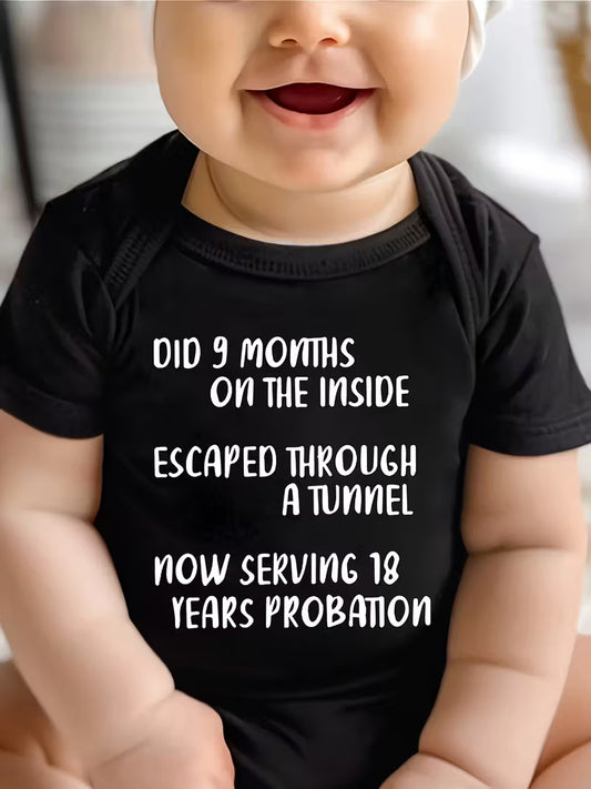 9 months on the inside Onesie