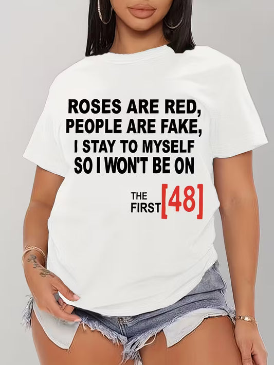 Roses Are Red Black Letters